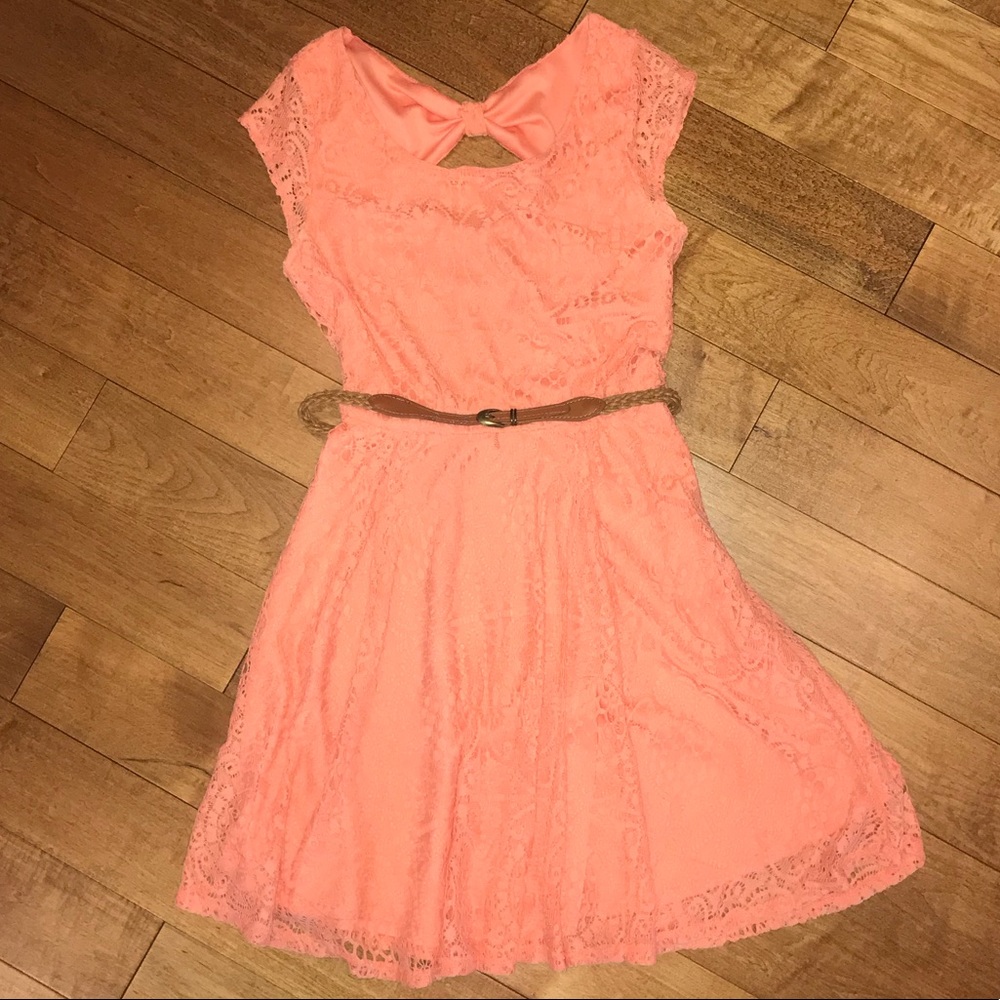 Lacy Pink Dress